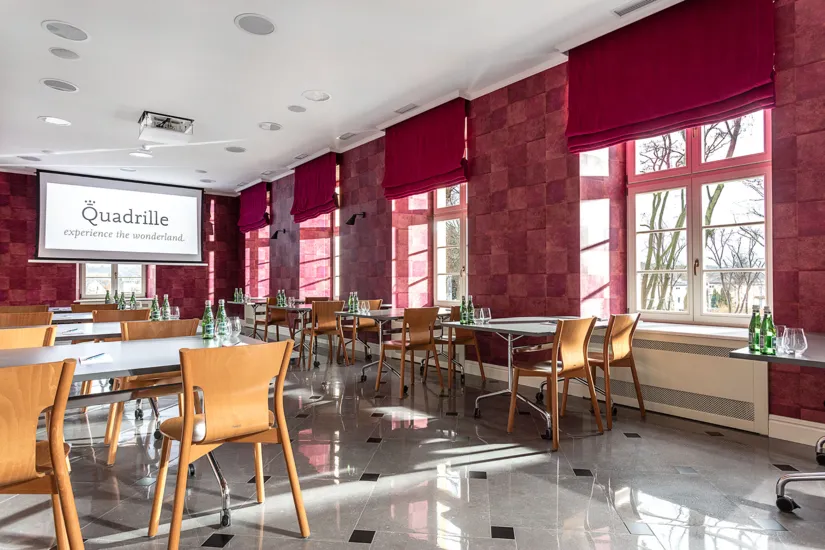 Sala konferencyjna w Hotelu Quadrille Relais & Châteaux w Gdyni
