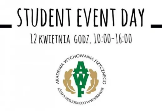 Zapowiedź: 12.04 Student Event Day