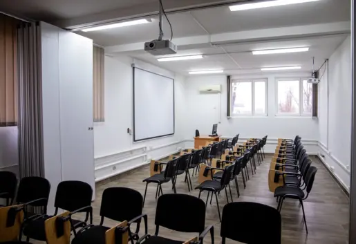 Sala wykładowa Aula AHE Filia w Warszawie