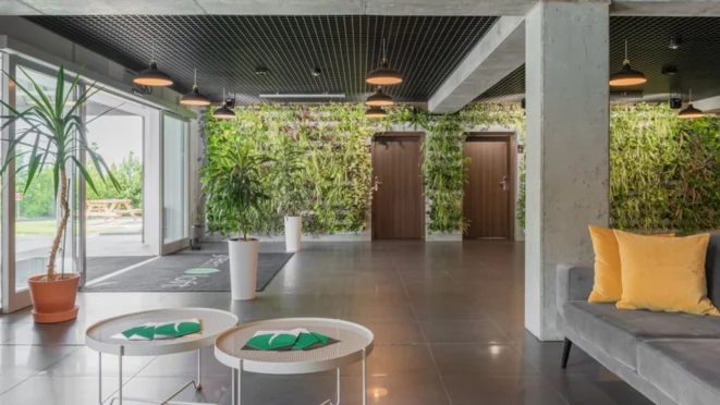 Green Loft Gdynia lobby