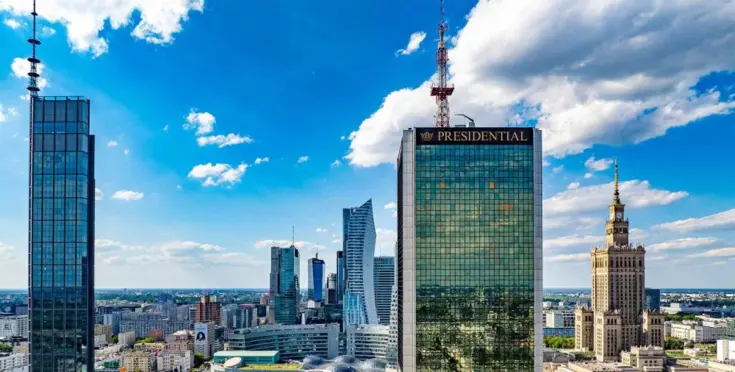 Warsaw Presidential Hotel Hotel z zewnątrz