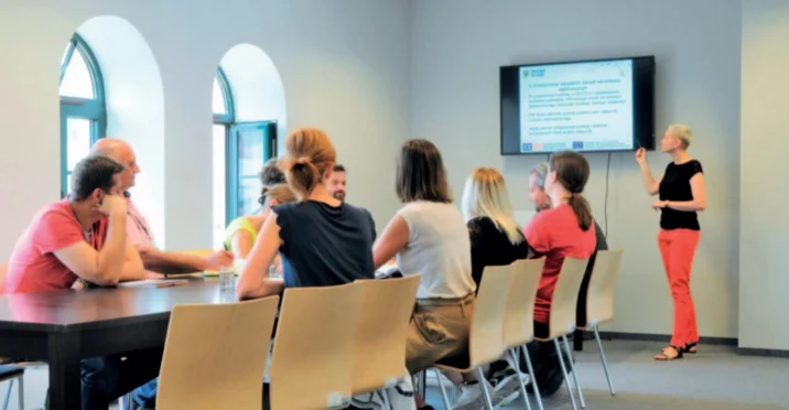 Centrum Nauki i Sztuki Stara Kopalnia Walbrzych sala warsztatowa